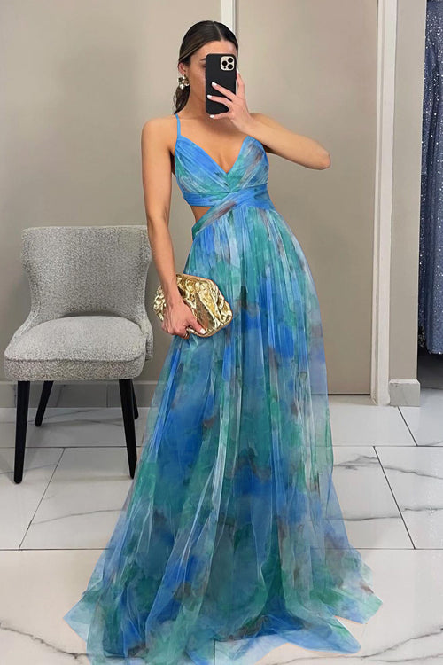 Enchant My Love Print Maxi Dress - 2 Colors