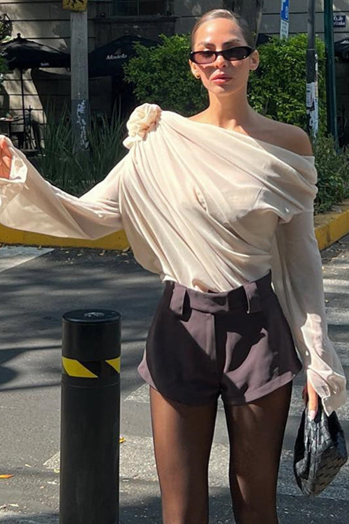 Sensational Sweetheart Long Sleeve Top - 3 Colors