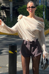 Sensational Sweetheart Long Sleeve Top - 3 Colors