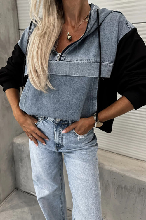 Cozy Forecast Denim Pullover - 3 Colors