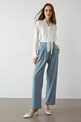 Eleni White Tie Shirt