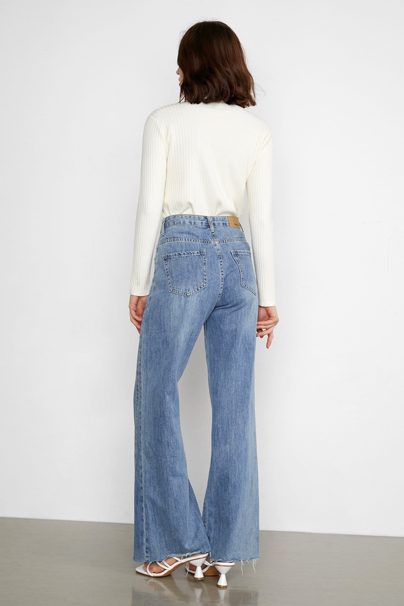 Rozlyn White Essential Sweater