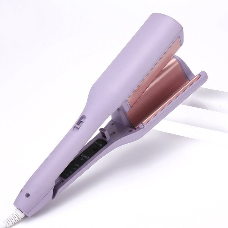 french wave hair curling iron