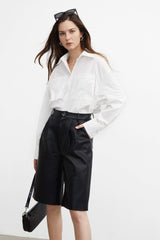 Essential White Button-Up Shirt