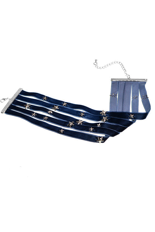 Rivet Layered Cool Choker