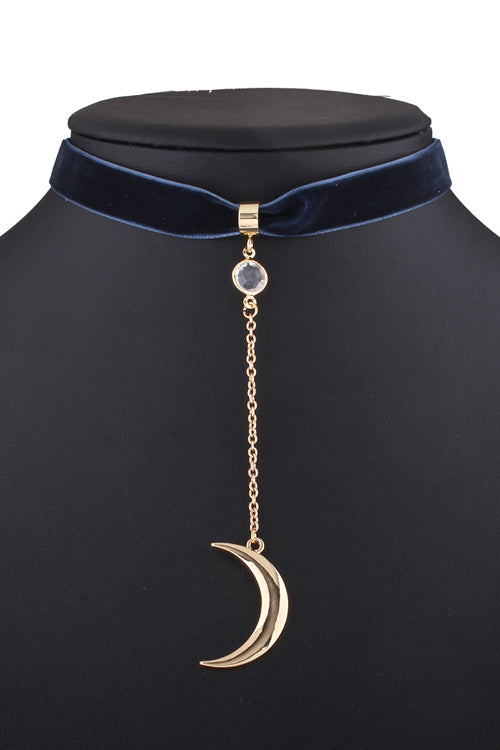 Velvet Moon&Sun Choker