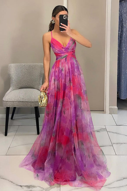 Enchant My Love Print Maxi Dress - 2 Colors