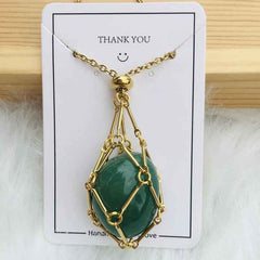 Crystal Gemstone Necklace