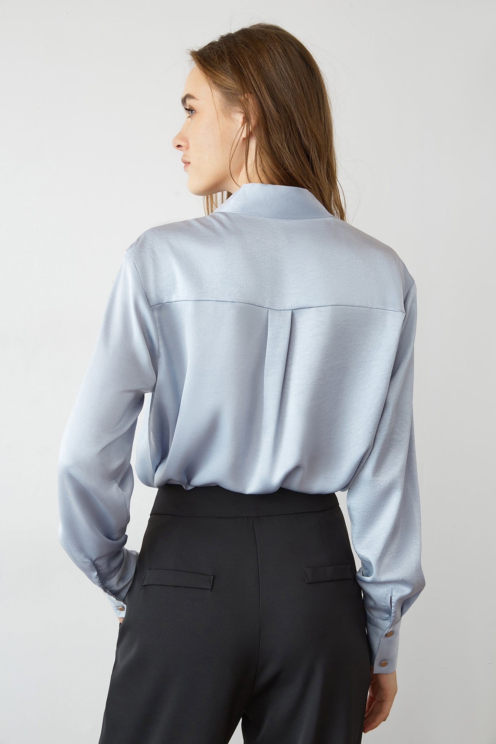 Eleni Cornflower Tie Shirt