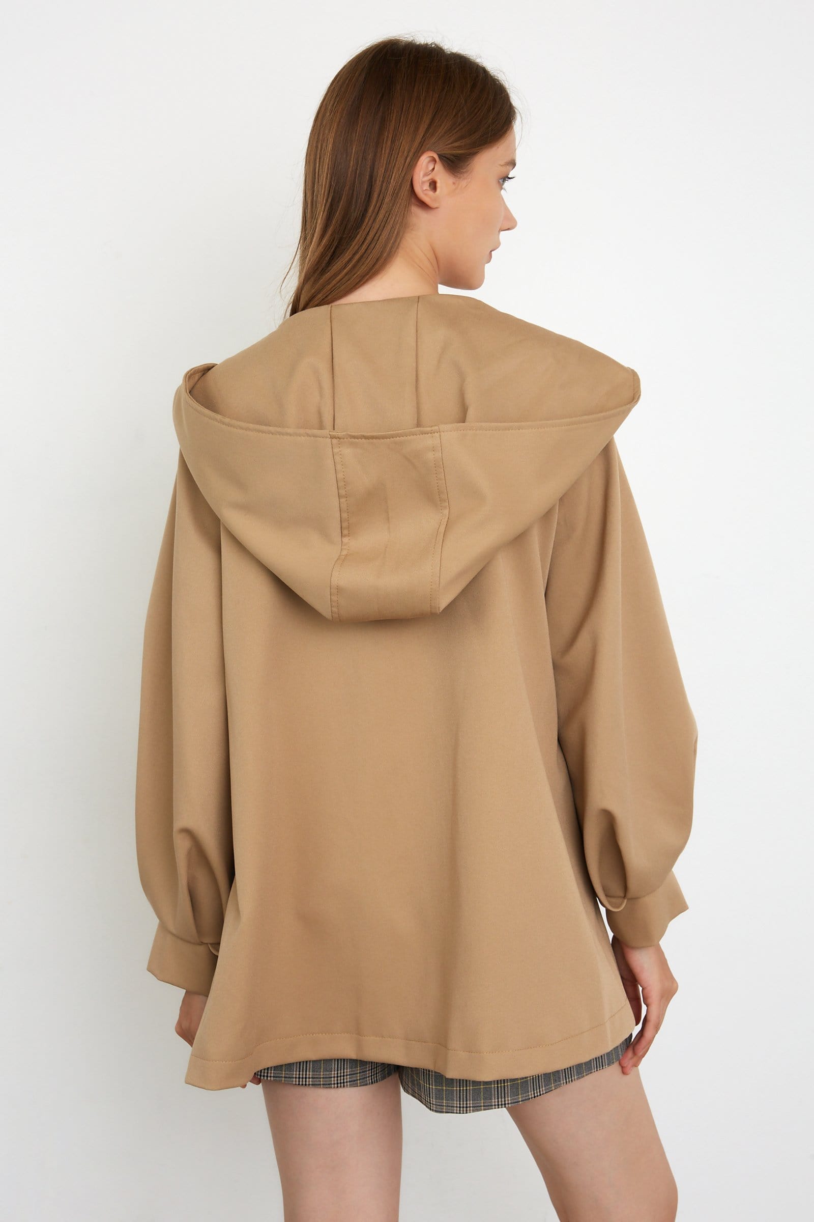 Ophilia Wheat Belt Trench Jacket