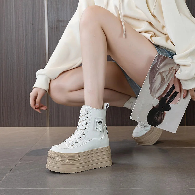 9CM High Platform Boots