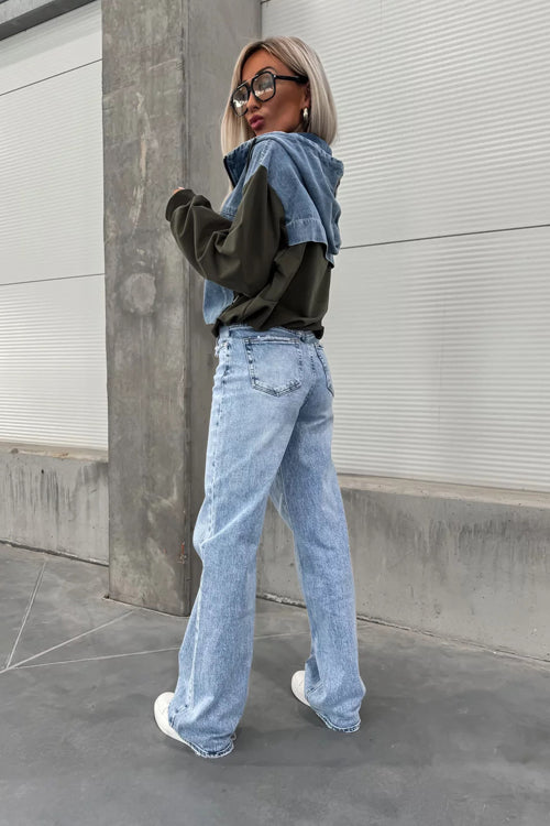 Cozy Forecast Denim Pullover - 3 Colors