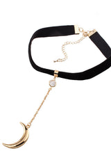 Velvet Moon&Sun Choker