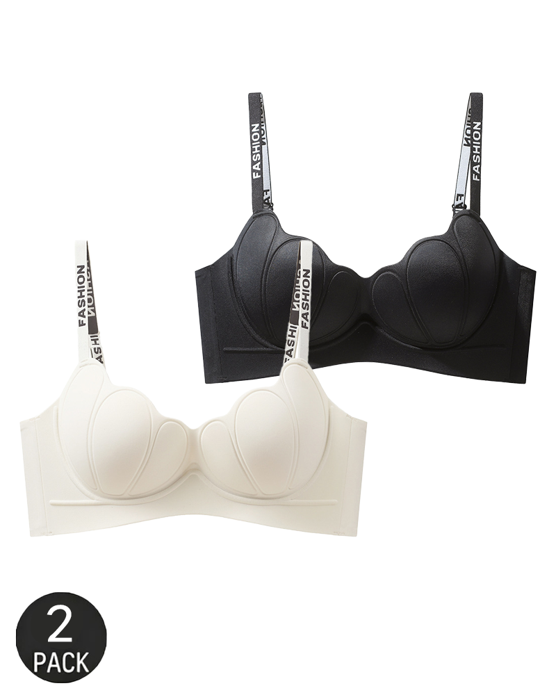 2-Pack Seamless Lightweight Lift Bras