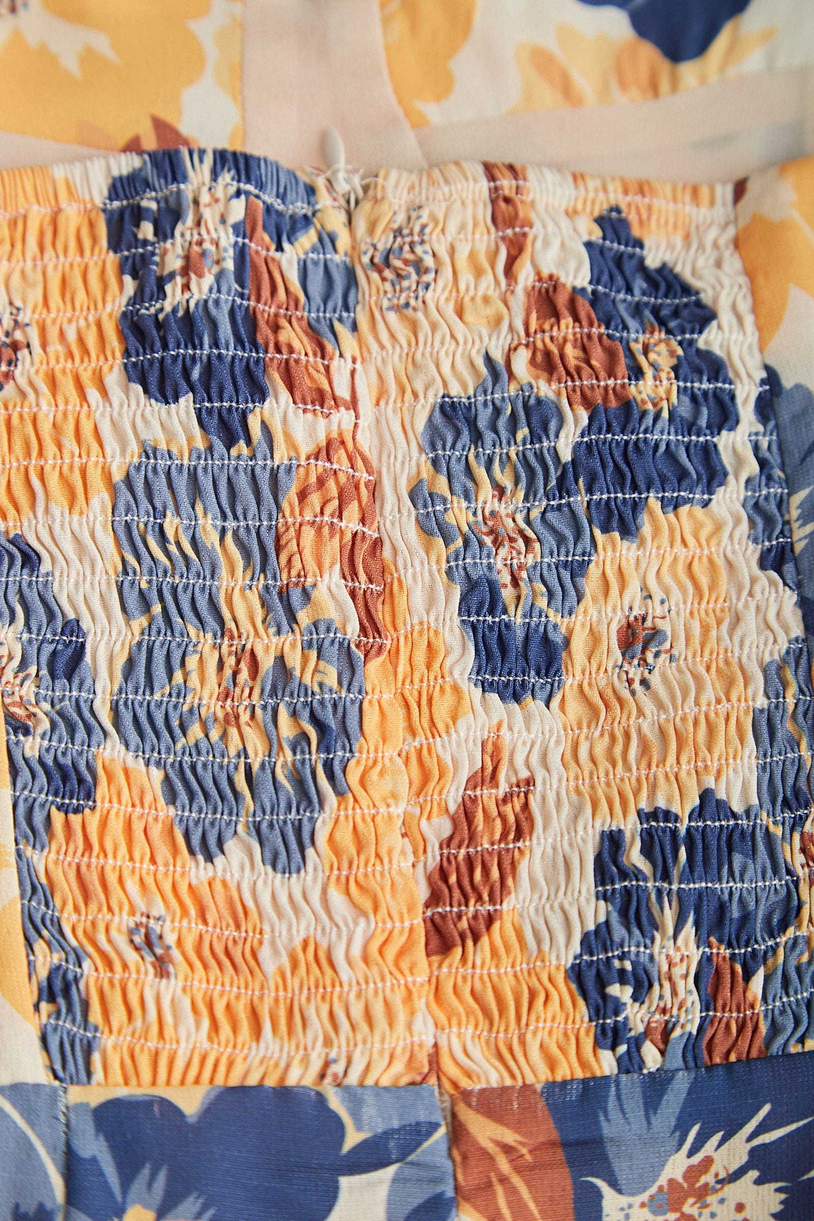 Paityn Gold Floral Midi Dress