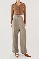 Peru Collared Long Sleeve Button-Up Cardigan