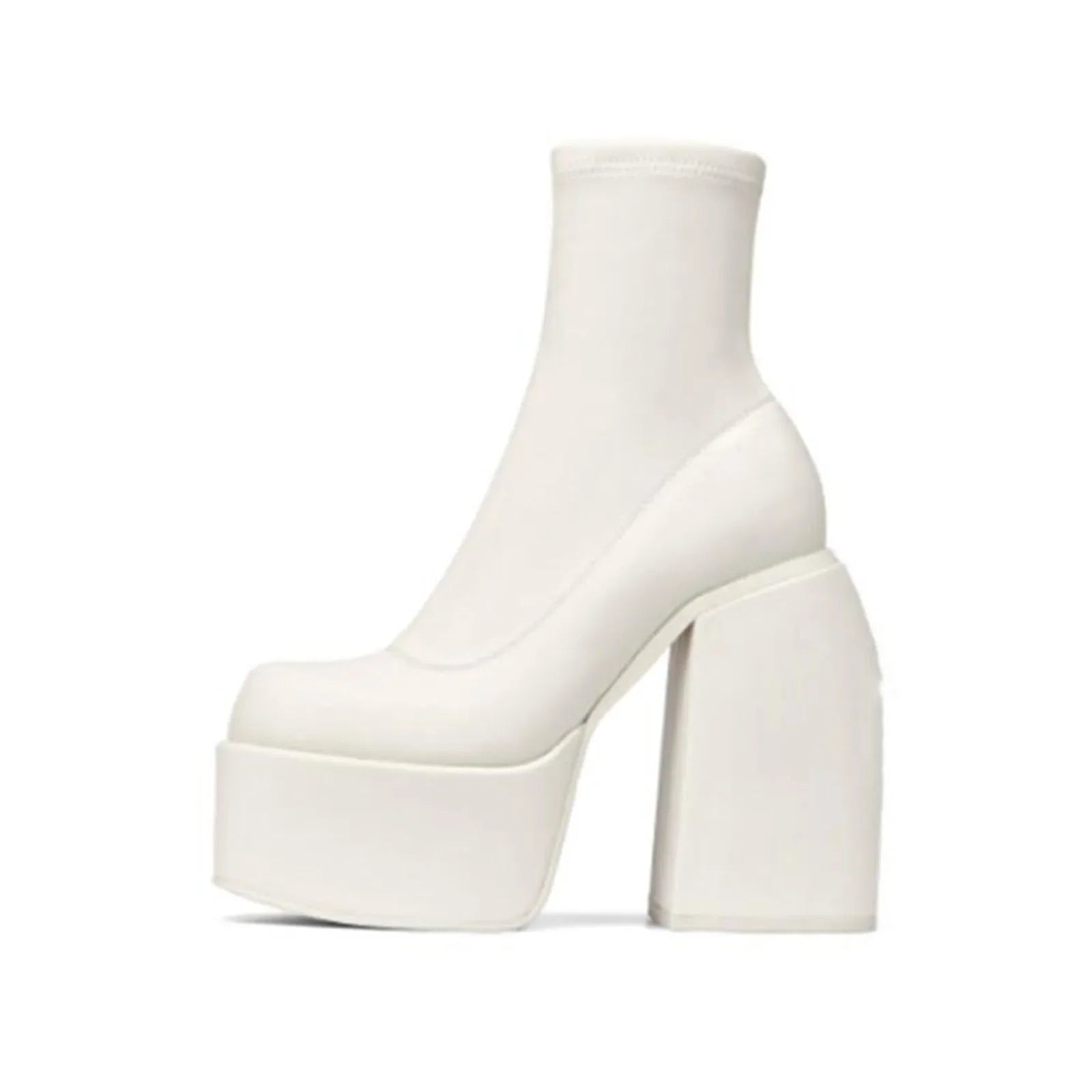 Autumn Patent Leather platform Short Boots