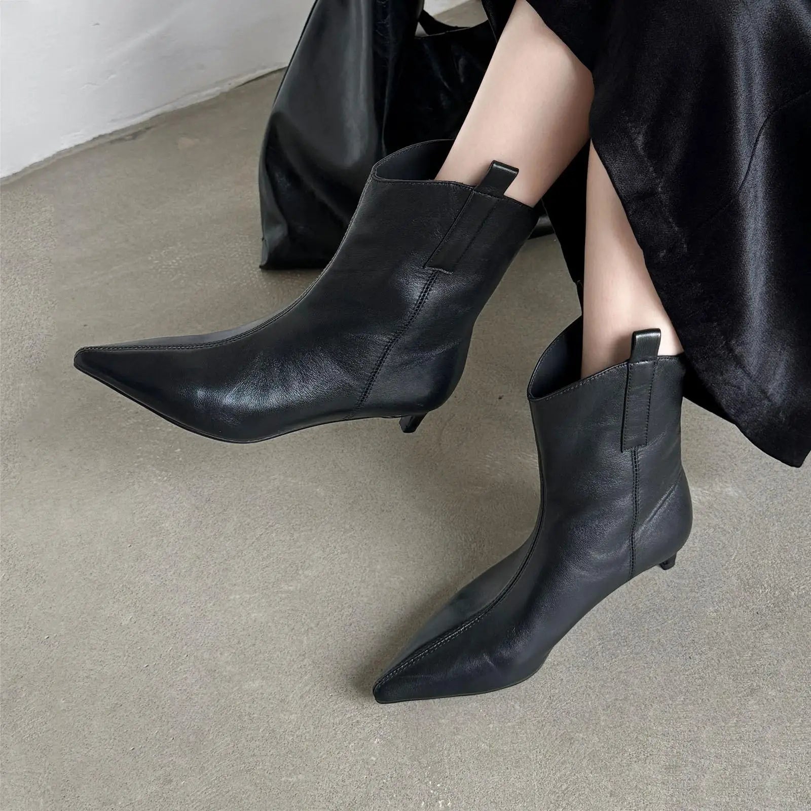 Autumn Sheepskin Short Boots