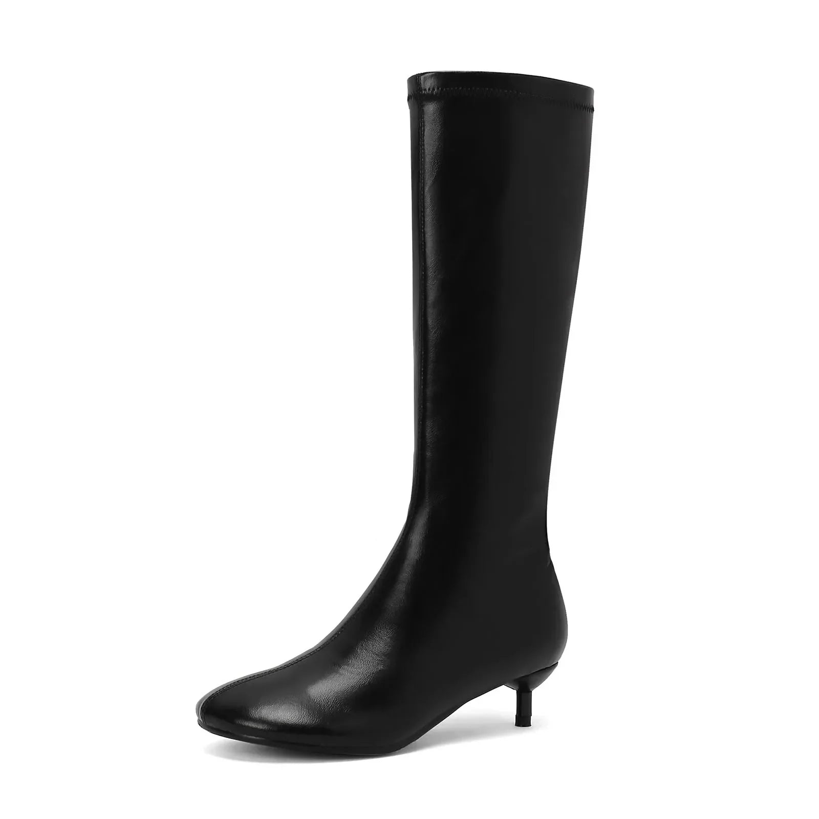 Autumn Women's sheepskin Knee high Boots