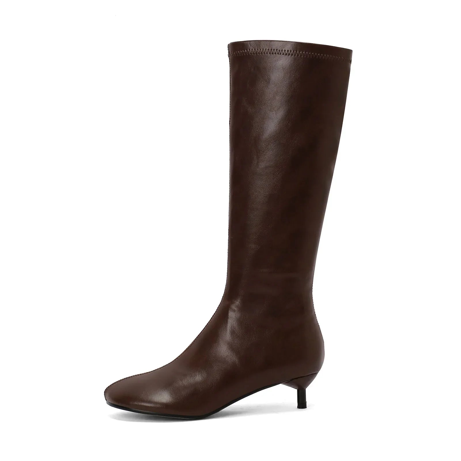 Autumn Women's sheepskin Knee high Boots