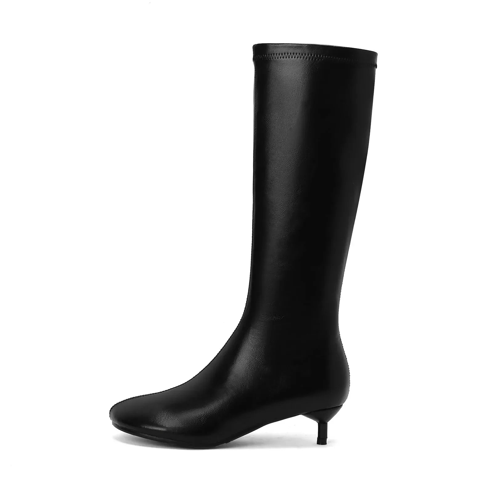 Autumn Women's sheepskin Knee high Boots