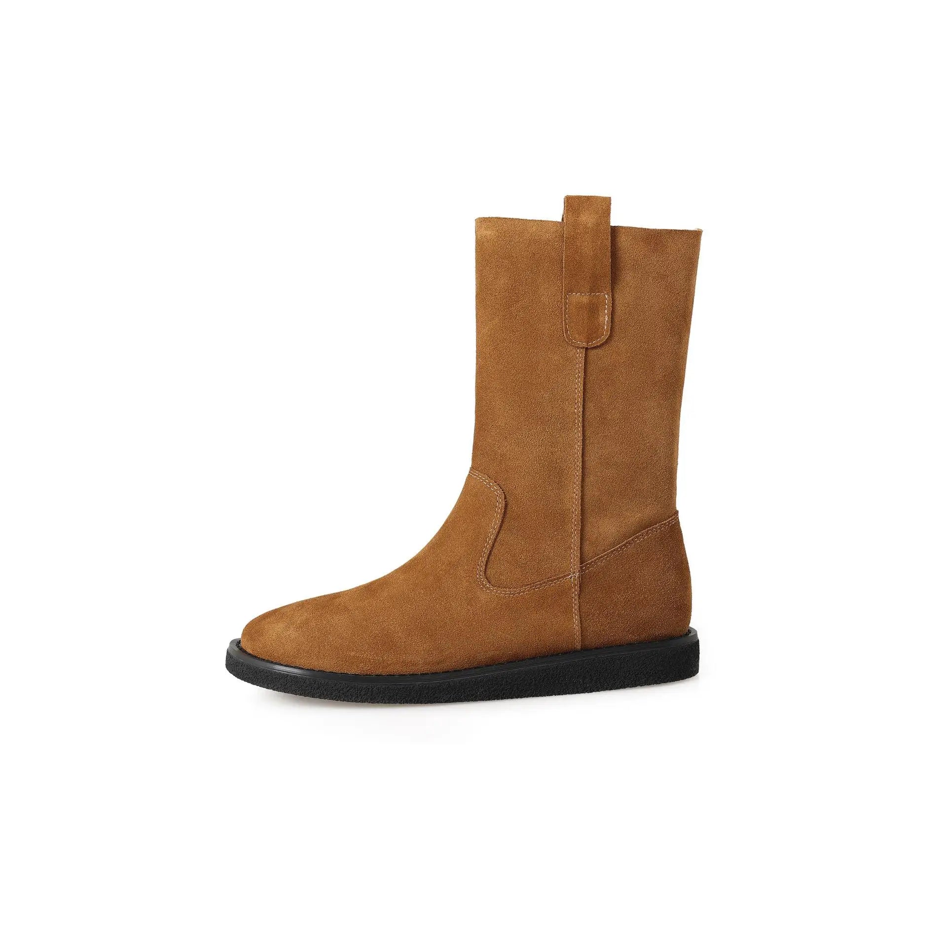 Autumn Cow suede Short Boots
