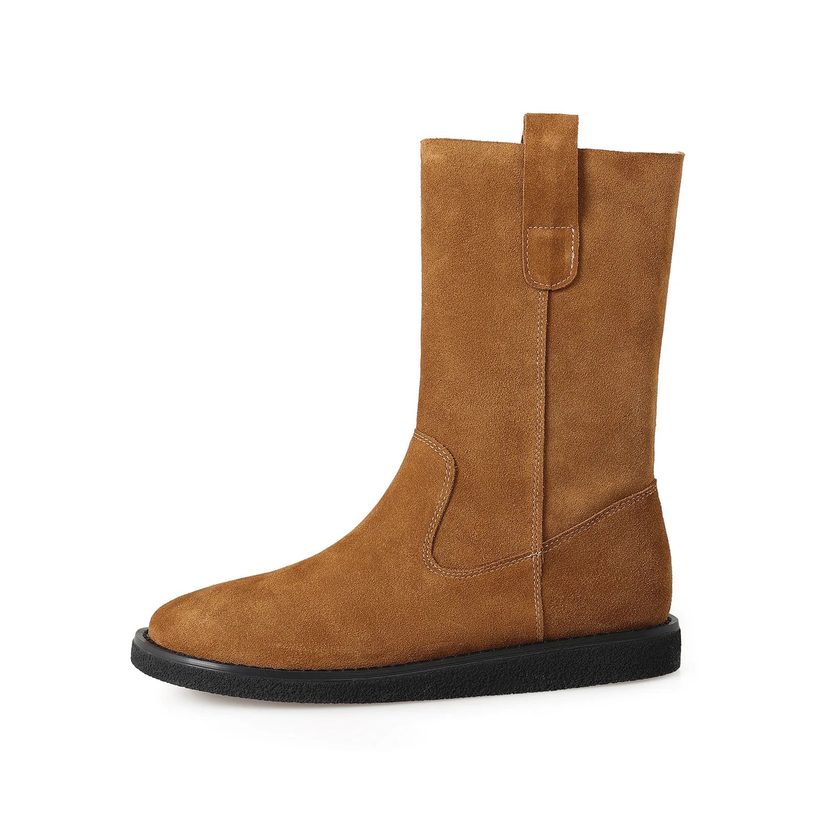 Autumn Cow suede Short Boots