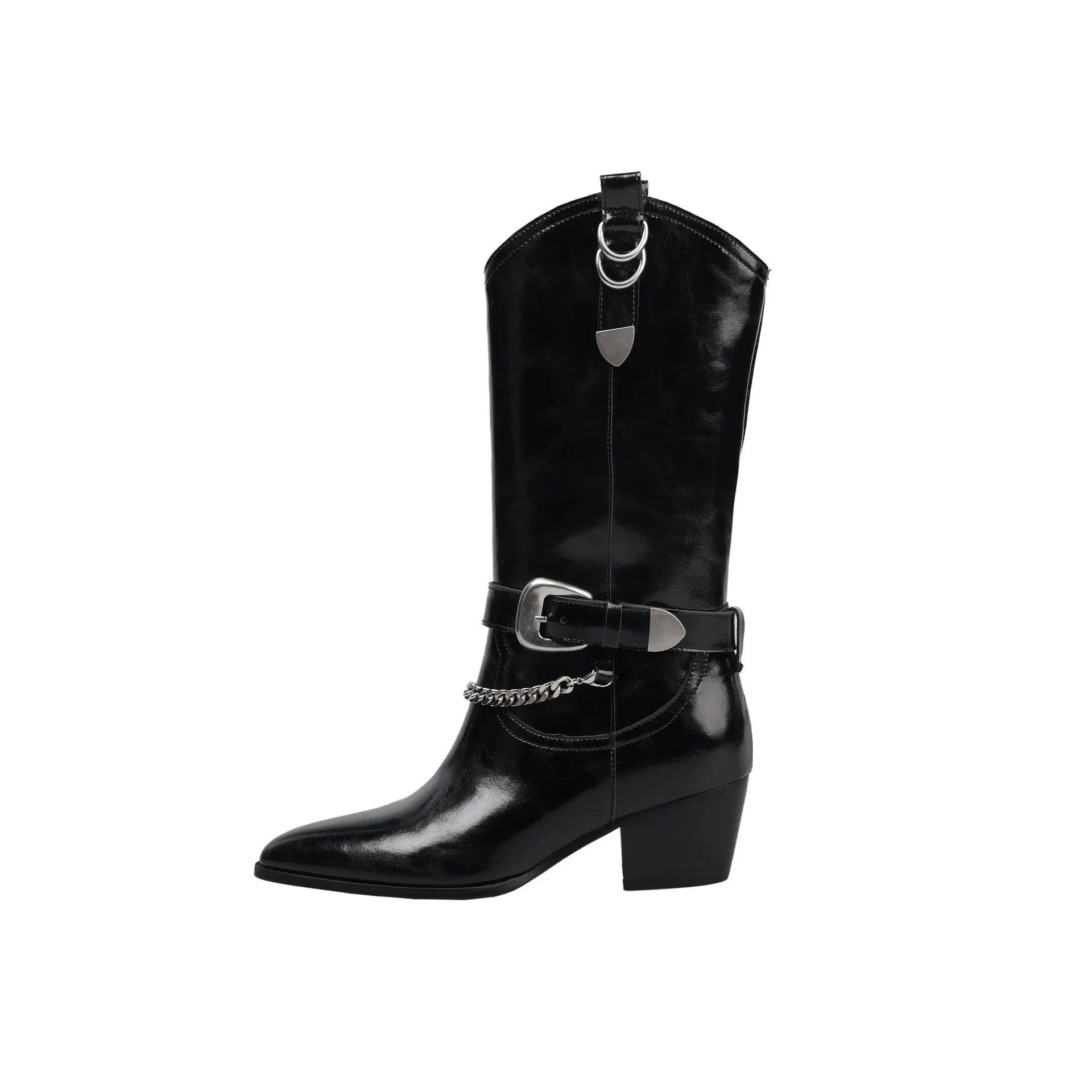 Autumn brown Cow suede Riding Boots
