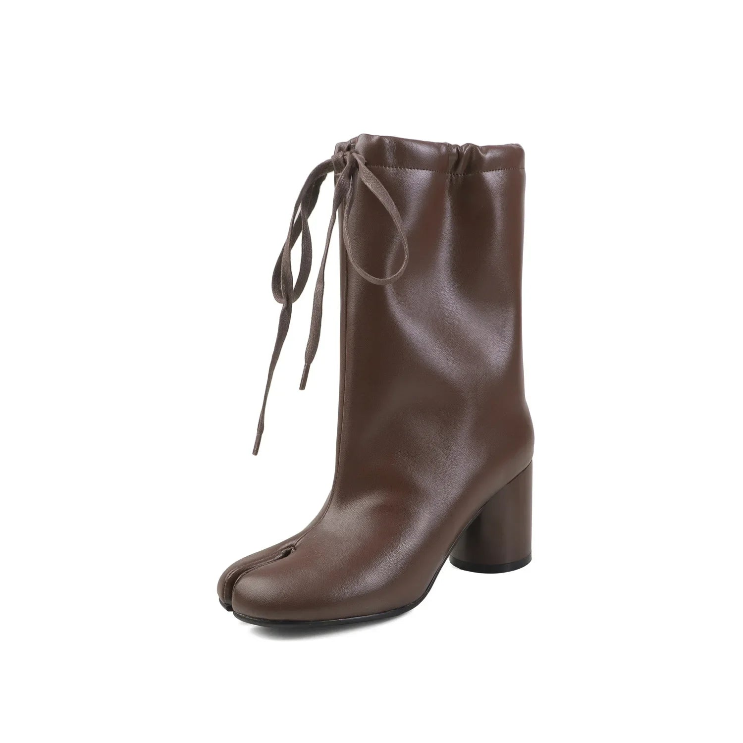 Autumn cowhide Split toe Modern Boots