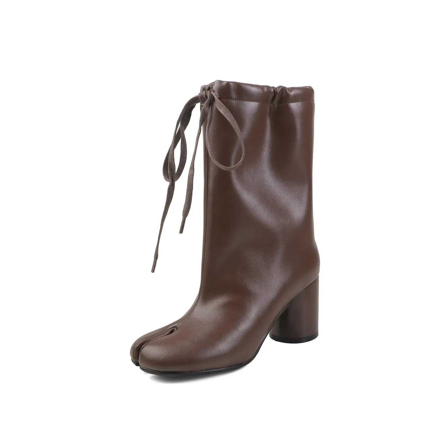 Autumn cowhide Split toe Modern Boots
