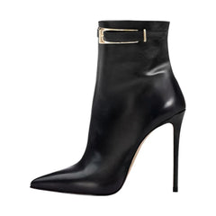 Autumn Patent Leather Belt buckle Short Boots