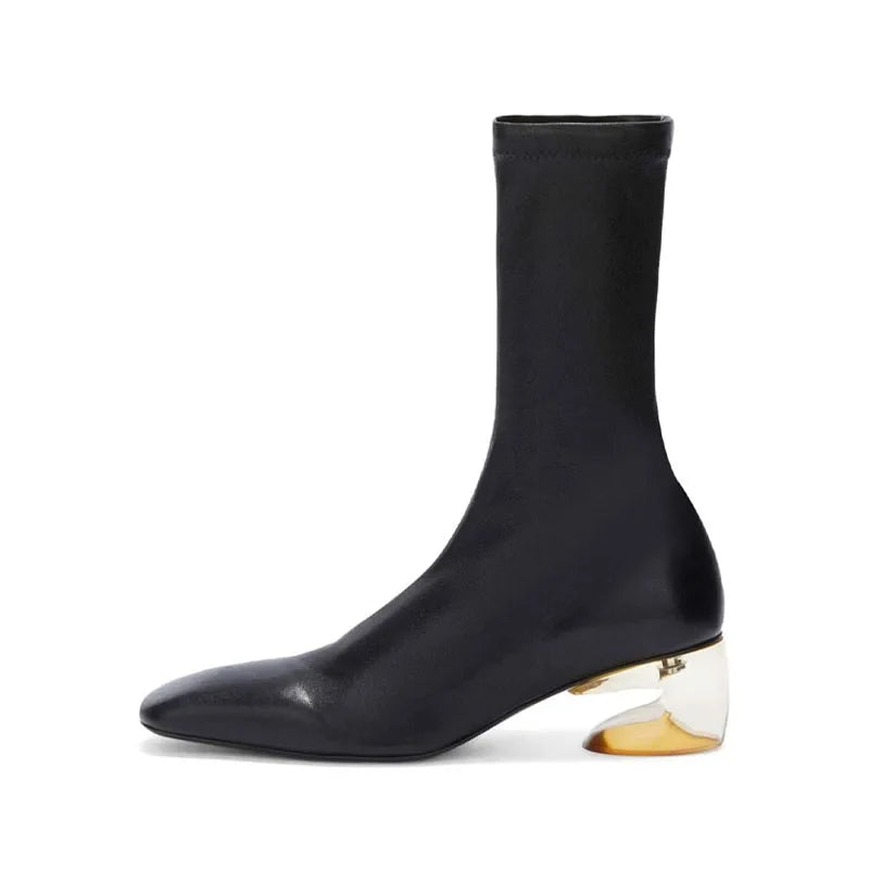 Autumn Strange Style Elastic Skinny Boots