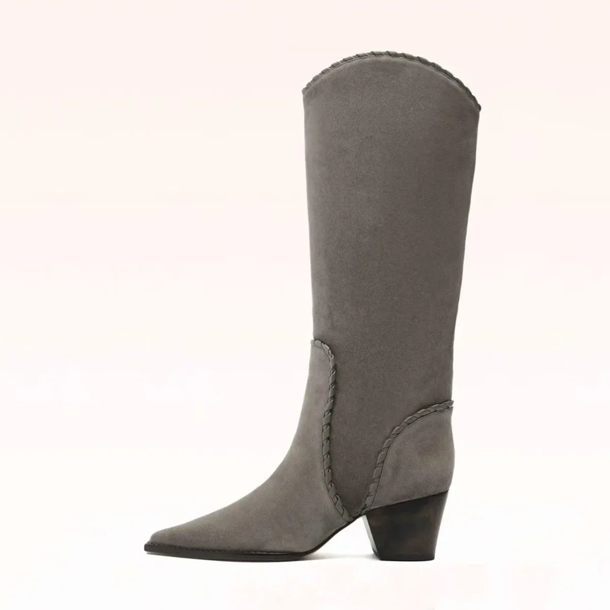 Autumn black nubuck Mid-Calf Boots