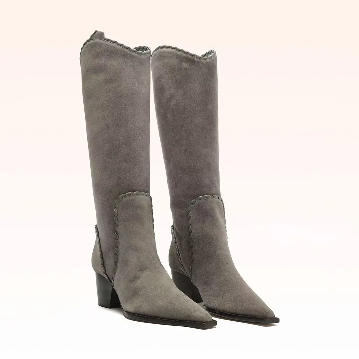 Autumn black nubuck Mid-Calf Boots
