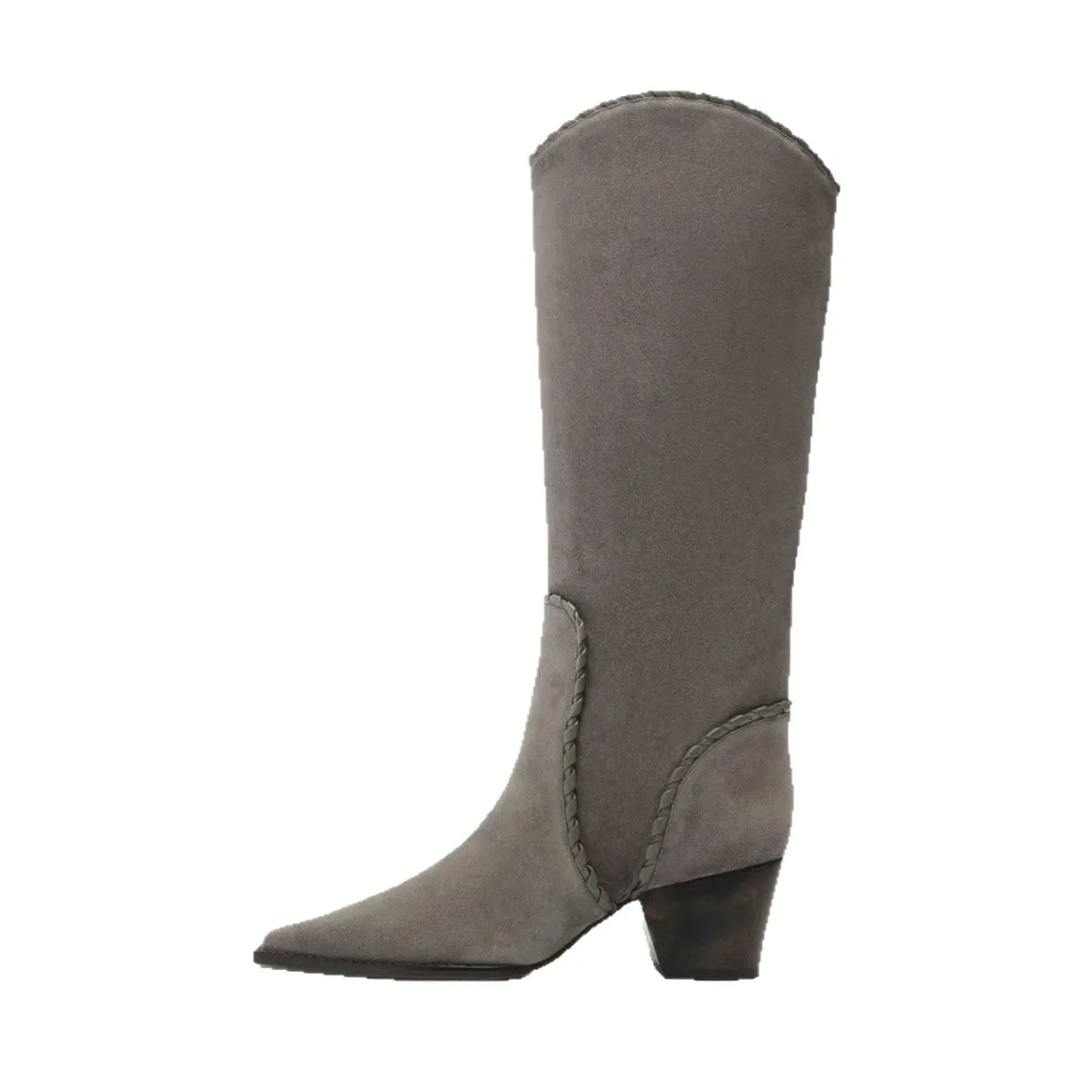 Autumn black nubuck Mid-Calf Boots