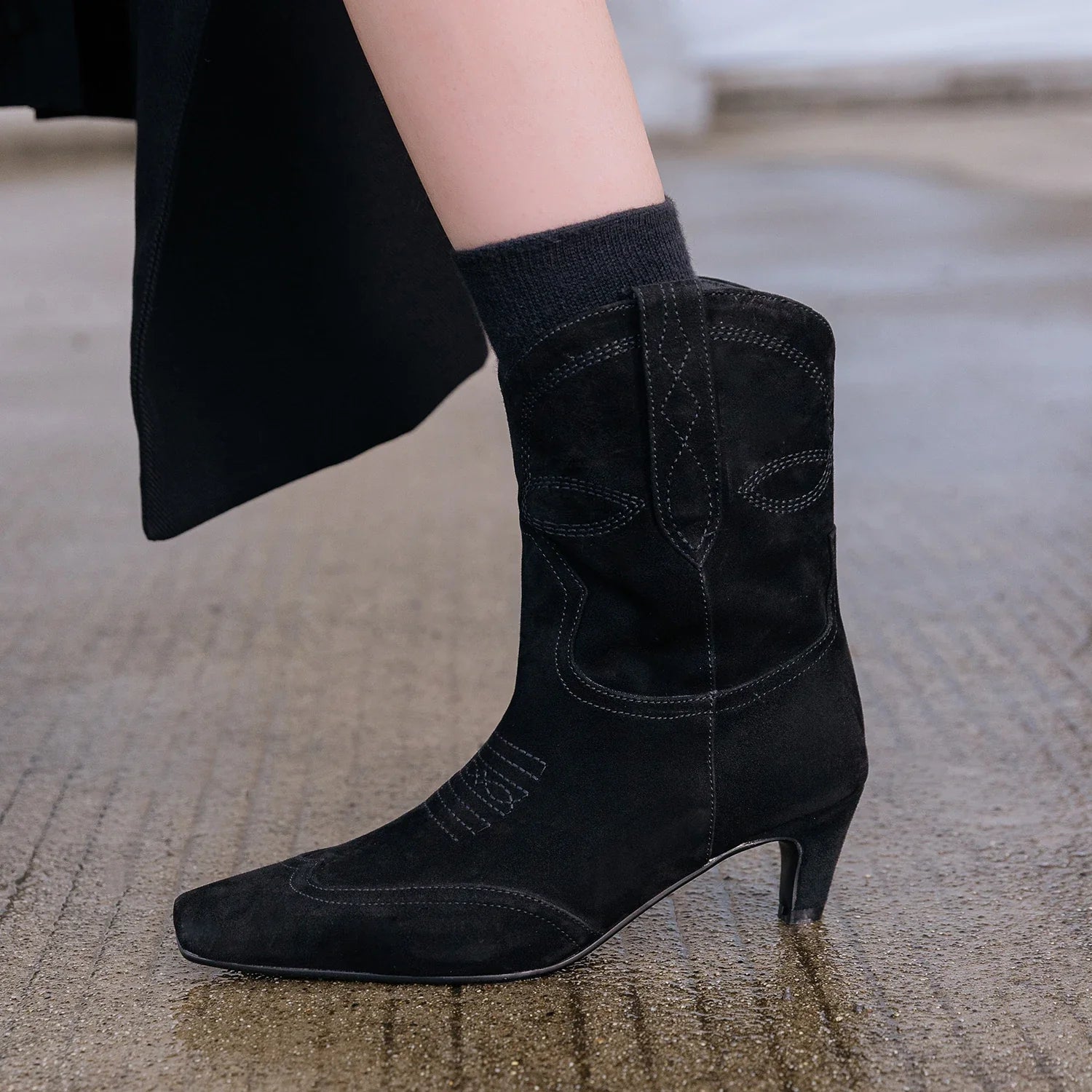 Genuine Leather Cowboy Boots