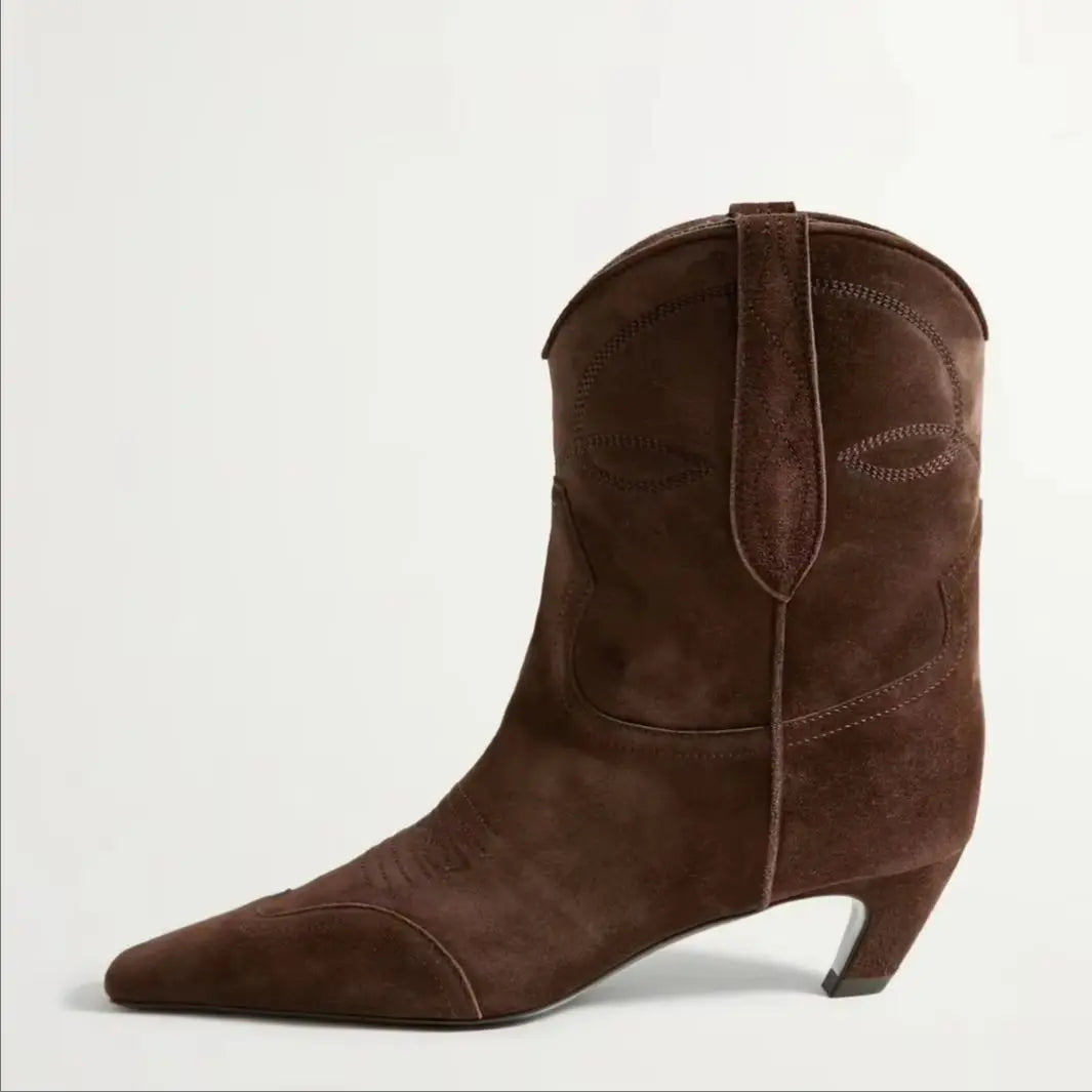 Genuine Leather Cowboy Boots