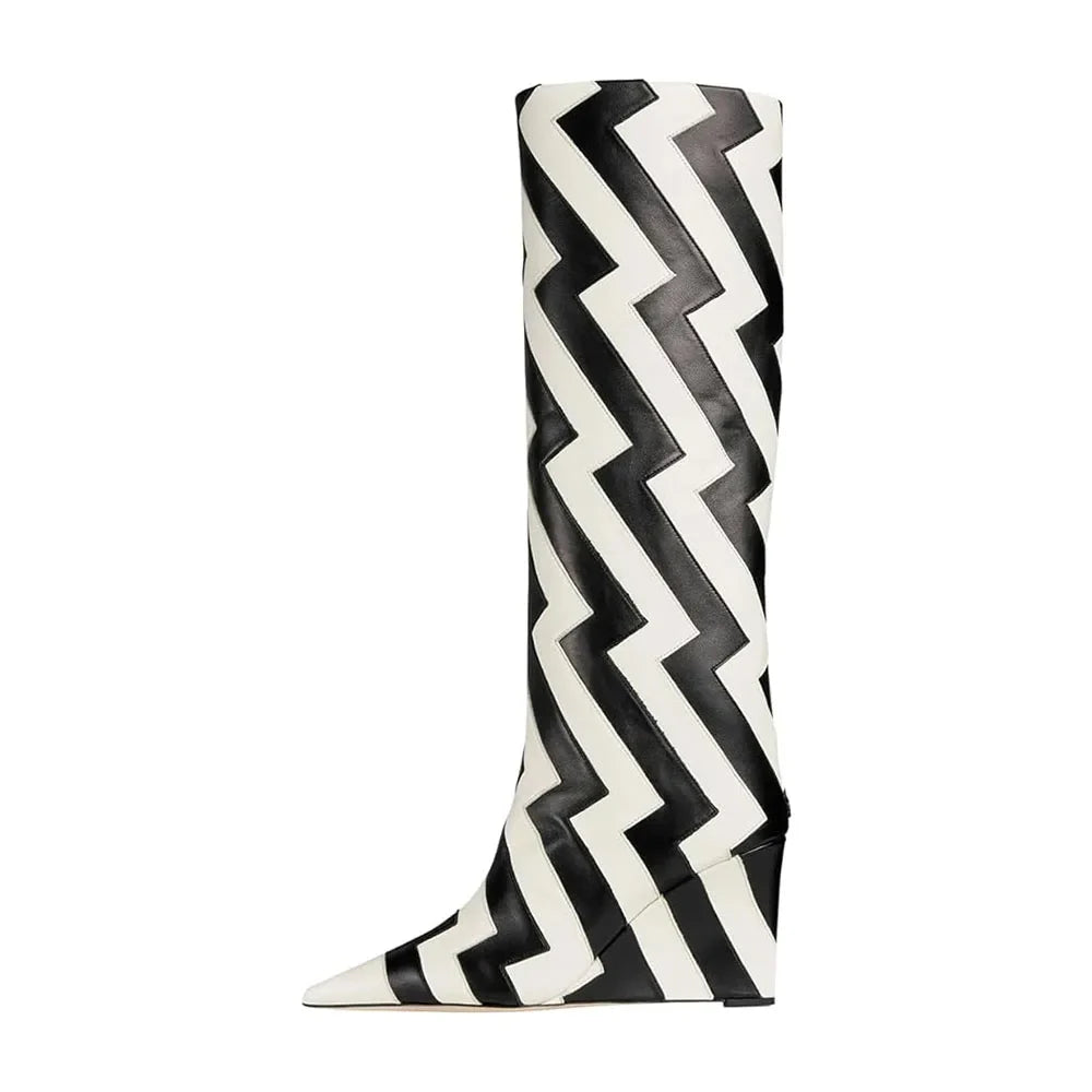 Wedges Knee High Boots