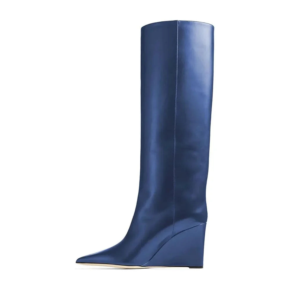 Wedges Knee High Boots