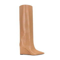 Wedges Knee High Boots