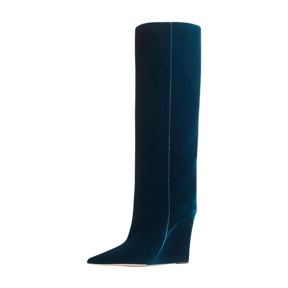 Wedges Knee High Boots