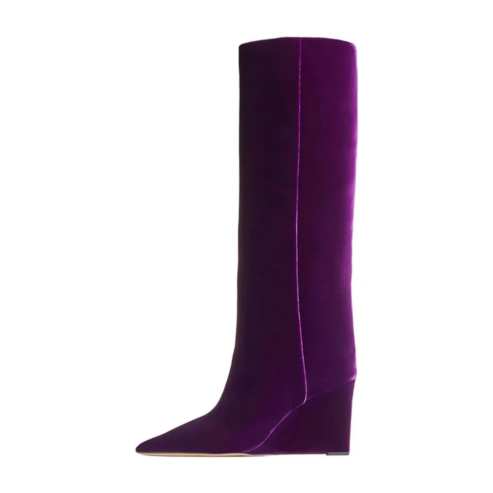 Wedges Knee High Boots
