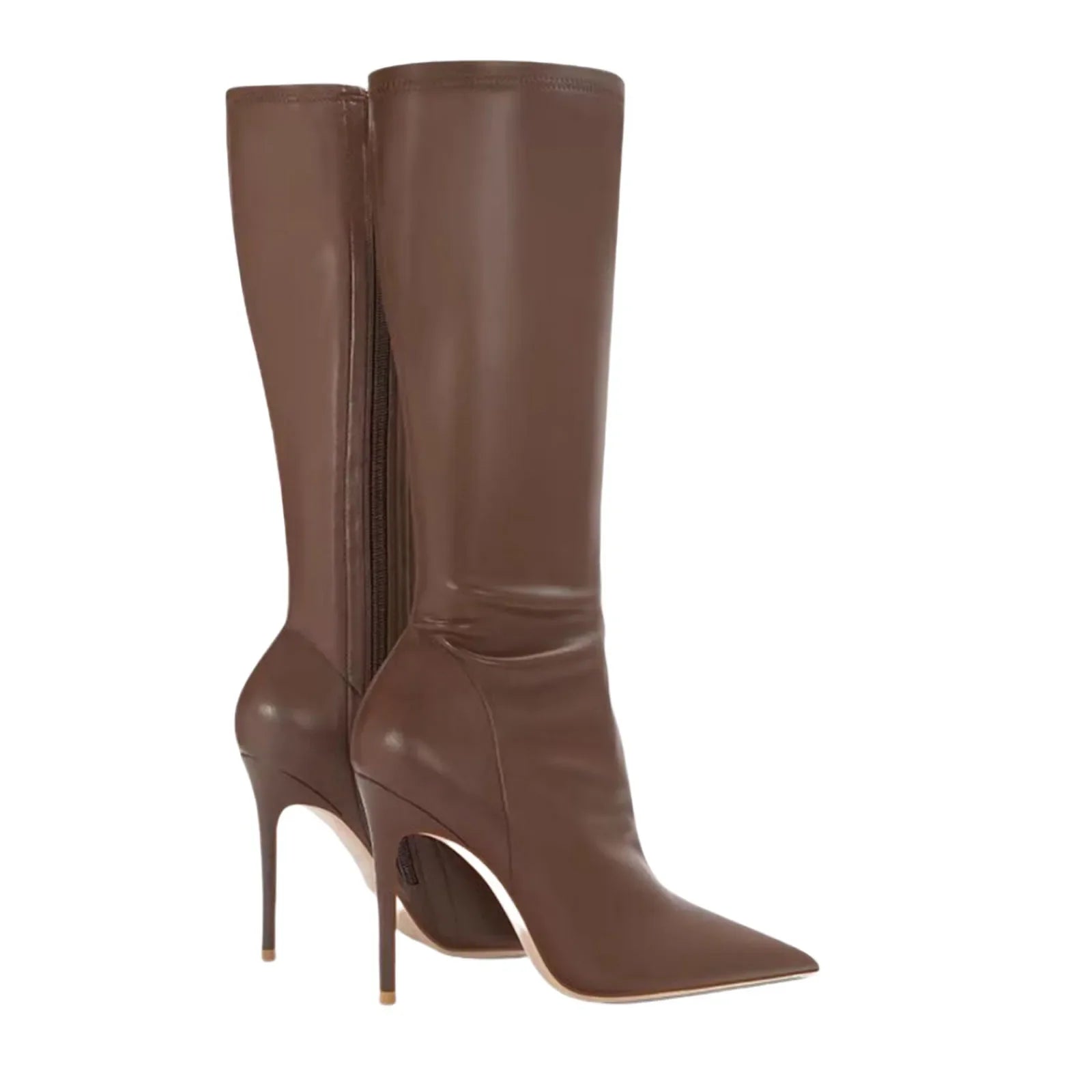 Winter Brown Knee High Boots