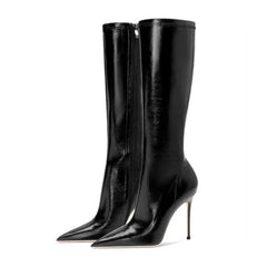 Winter Brown Knee High Boots