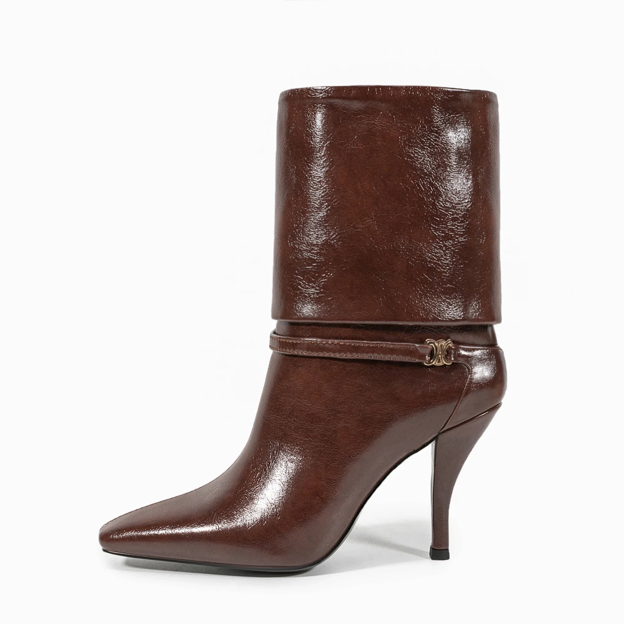 Winter Turned-over Edge Modern Boots