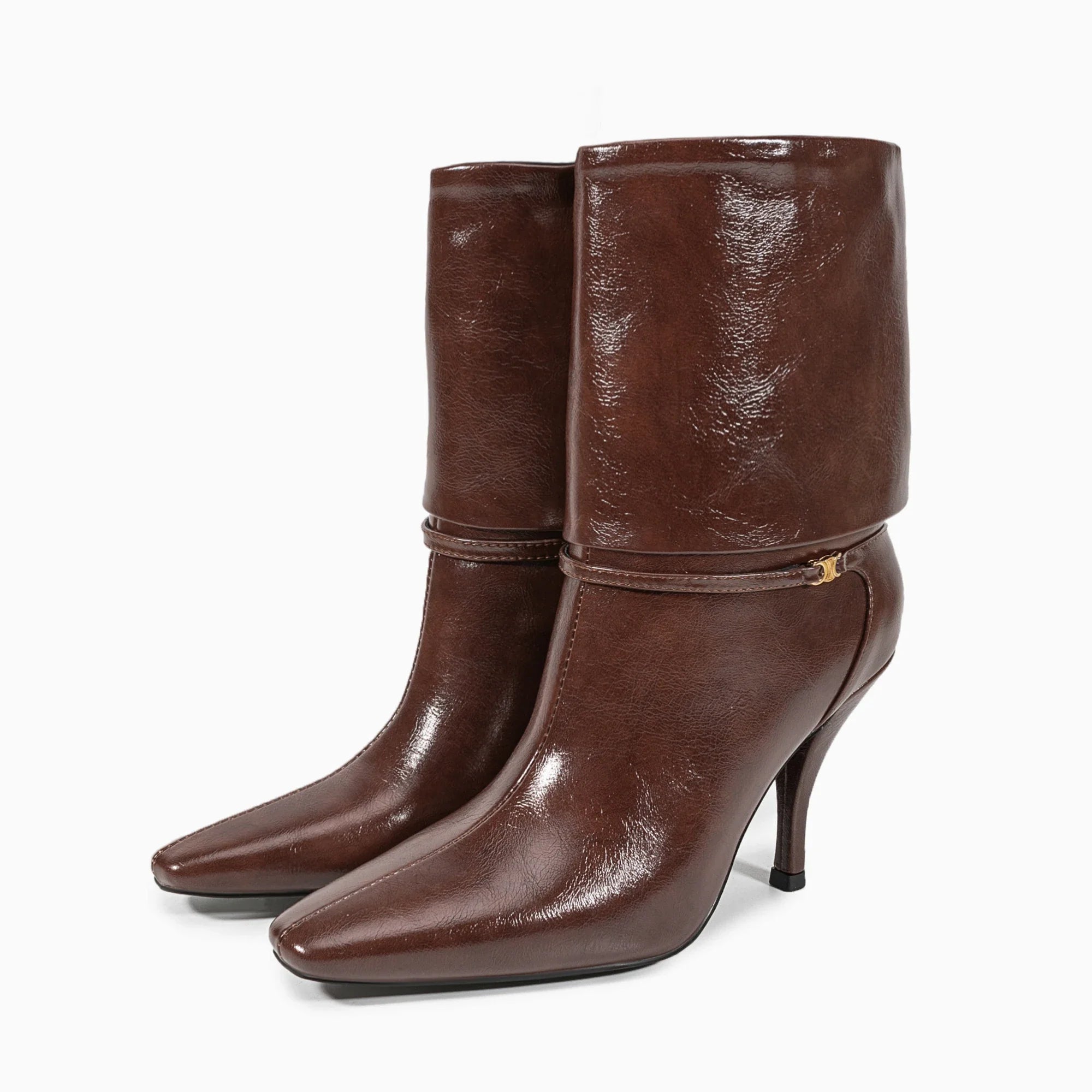 Winter Turned-over Edge Modern Boots