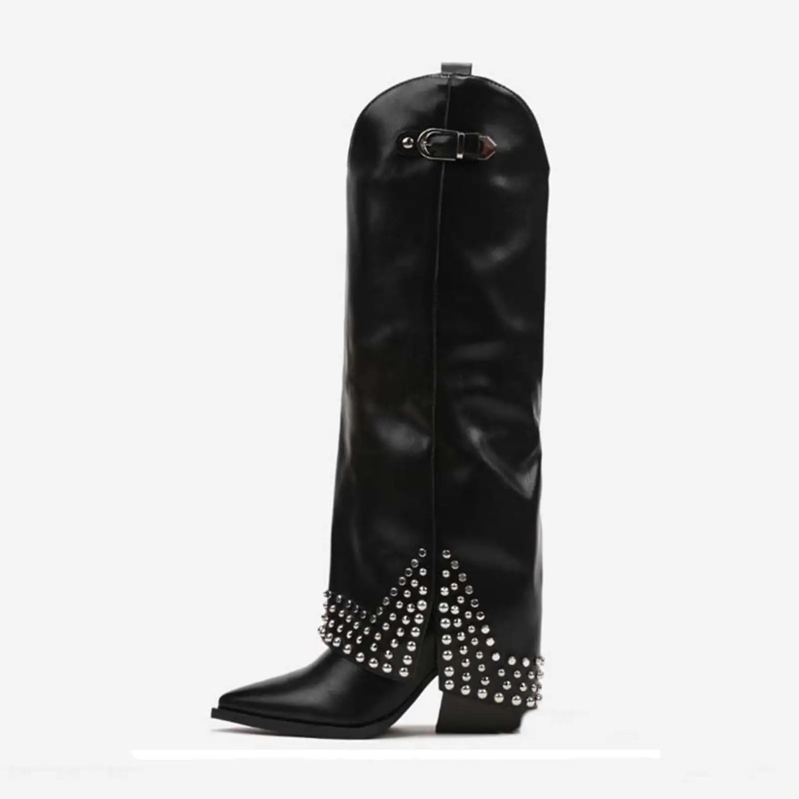 Women's Apricot Suede Knee High Boots