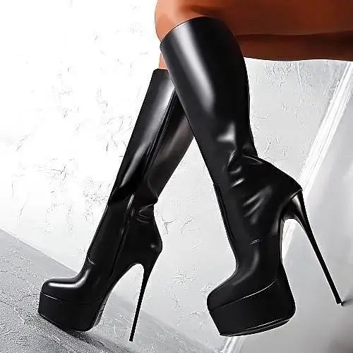 Women's Autumn Platform Knee-High Boots