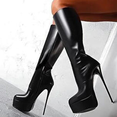 Women's Autumn Platform Knee-High Boots