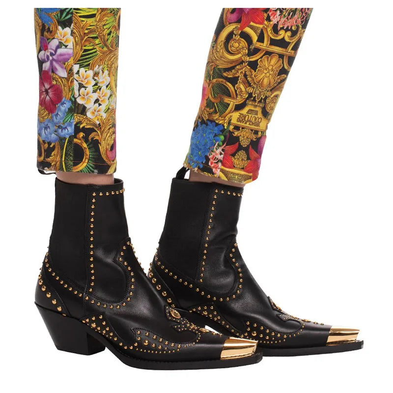 Women's Cowhide Chelsea Boots
